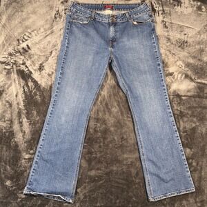 Levis 526 Bootcut Jeans Womens 16 Medium Blue Denim Medium‎ Wash Stretch Pants